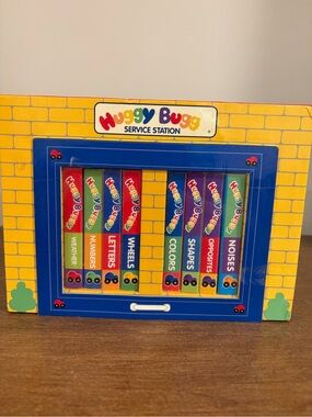 Huffy Buggy Station Kids Learning Board Book Set - EUC
